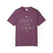Craft Your Calm T-shirt | Moon Phases, Plants & Candle Illustration