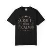 Craft Your Calm T-shirt | Moon Phases, Plants & Candle Illustration