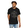 Craft Your Calm T-shirt | Moon Phases, Plants & Candle Illustration