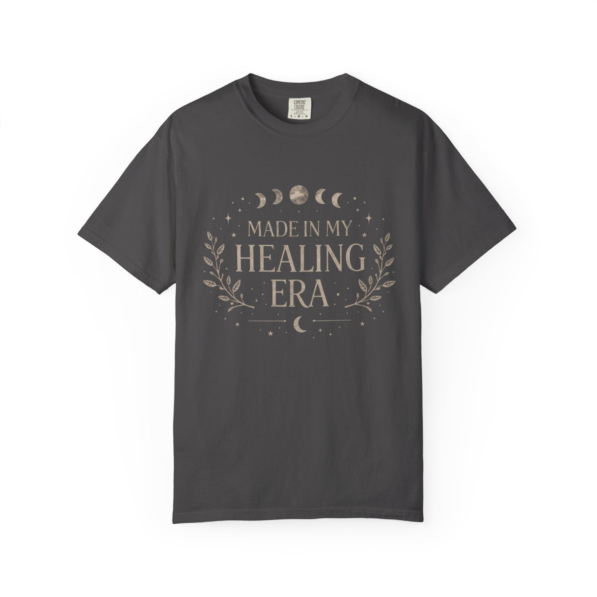 Made In My Healing Era T-shirt | Moon Phases, Botanical, Self Care Tee